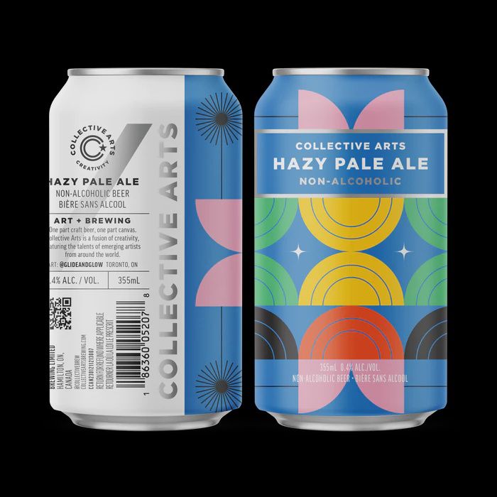 12oz-C Collective Arts "New England Hazy Pale" N/A Beer