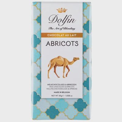 1.058oz Dolfin "Abricots - 37% Apricot Milk" Chocolate Bar
