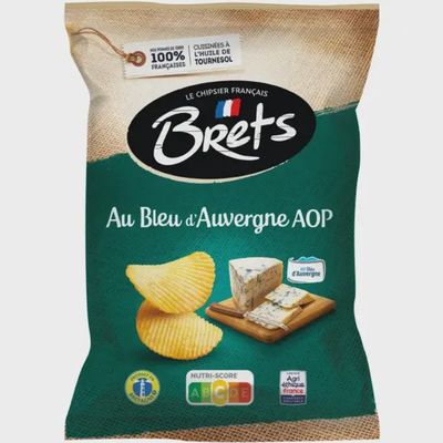 125g Brets "Bleu d’Auvergne AOP" Chips