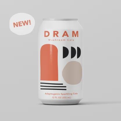 12oz-C DRAM "Adaptogenic Mushroom Cola"