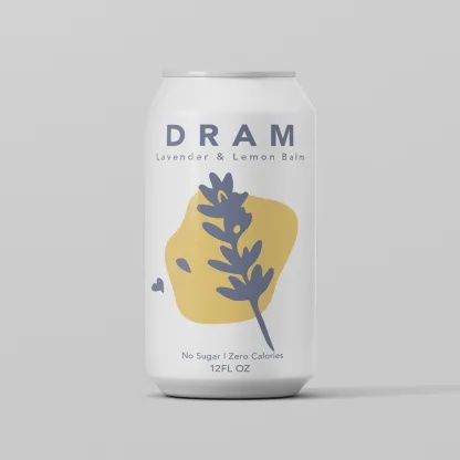 12oz-C DRAM "Lavender &amp; Lemon Balm" Sparkling Water