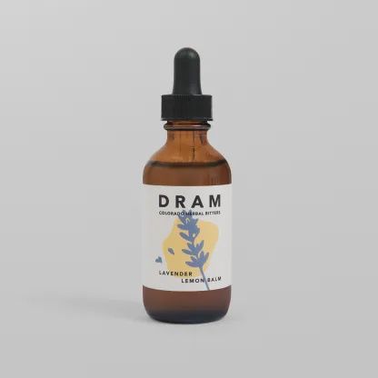 2oz DRAM "Lavender Lemon Balm Bitters – Alcohol Free"