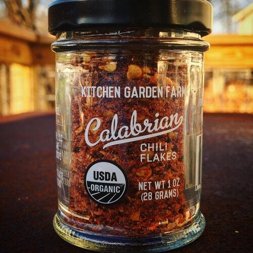 1oz Calabrian Chili Flakes Kitchen Garden