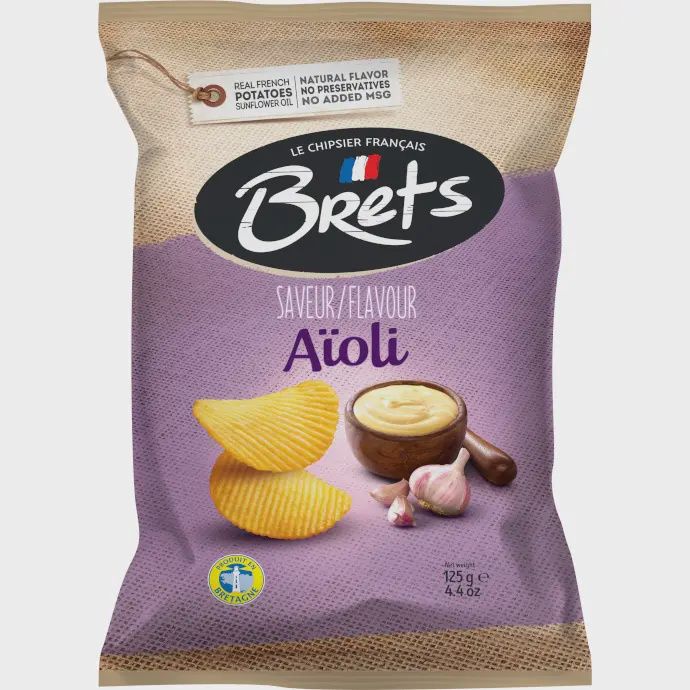 125g Brets "Aïoli " Chips
