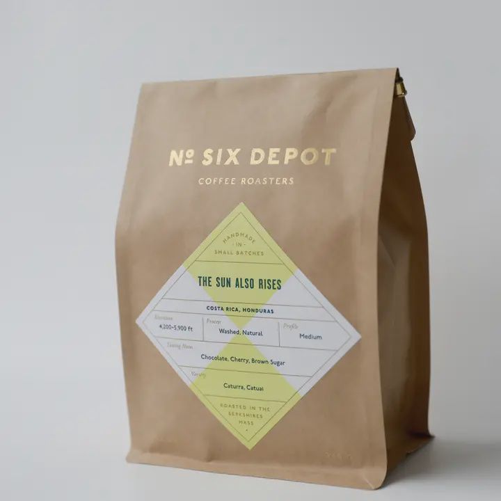 12oz No. Six Depot "The Sun Also Rises" Whole Bean Coffee
