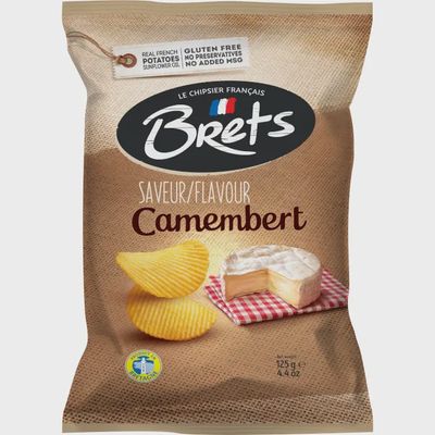 125g Brets "Camembert" Chips”
