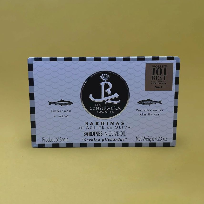 120g Real Conservera Española "Sardines in Olive Oil"