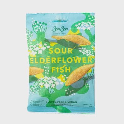 5.2oz BonBon "Sour Elderflower Swedish Fish"