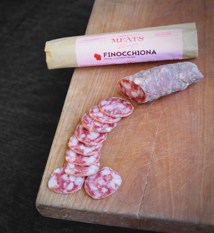 "2oz Finocchiona Salame Underground Meats"