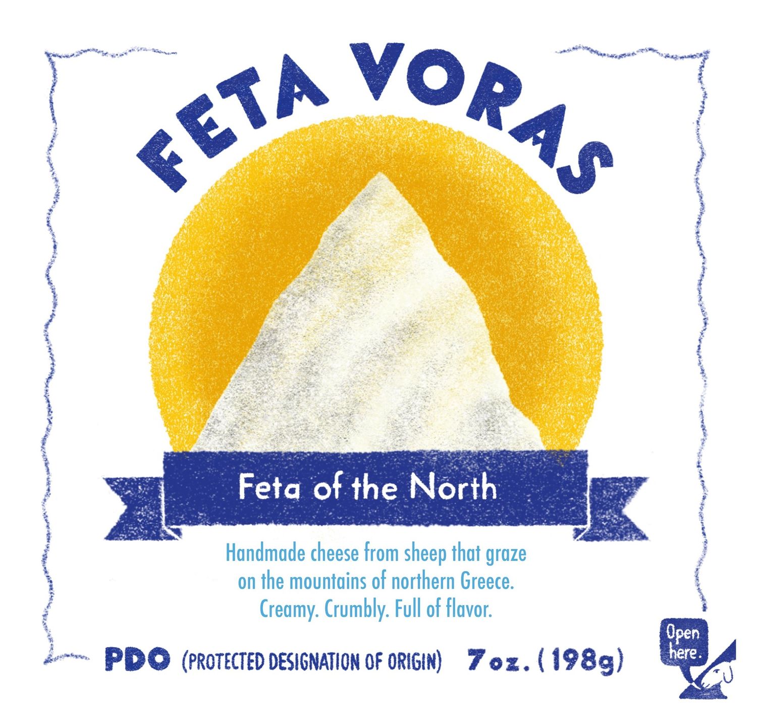 7oz Voras Feta