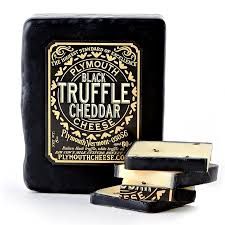 Plymouth Truffle Raw Milk Cheese 8oz (black)