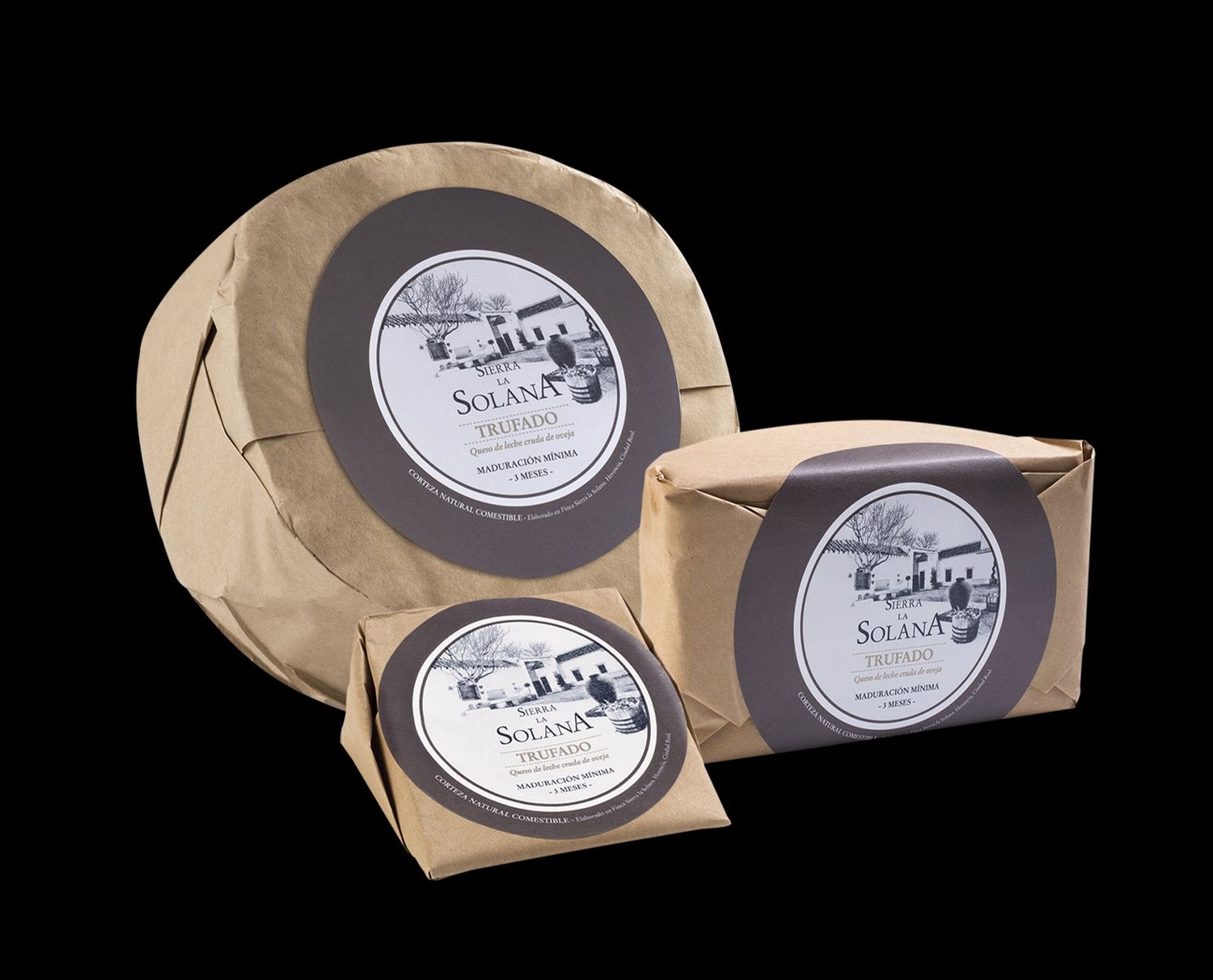 "Sierra la Solana Trufado" Truffle  Manchego Finca Sierra la Solana