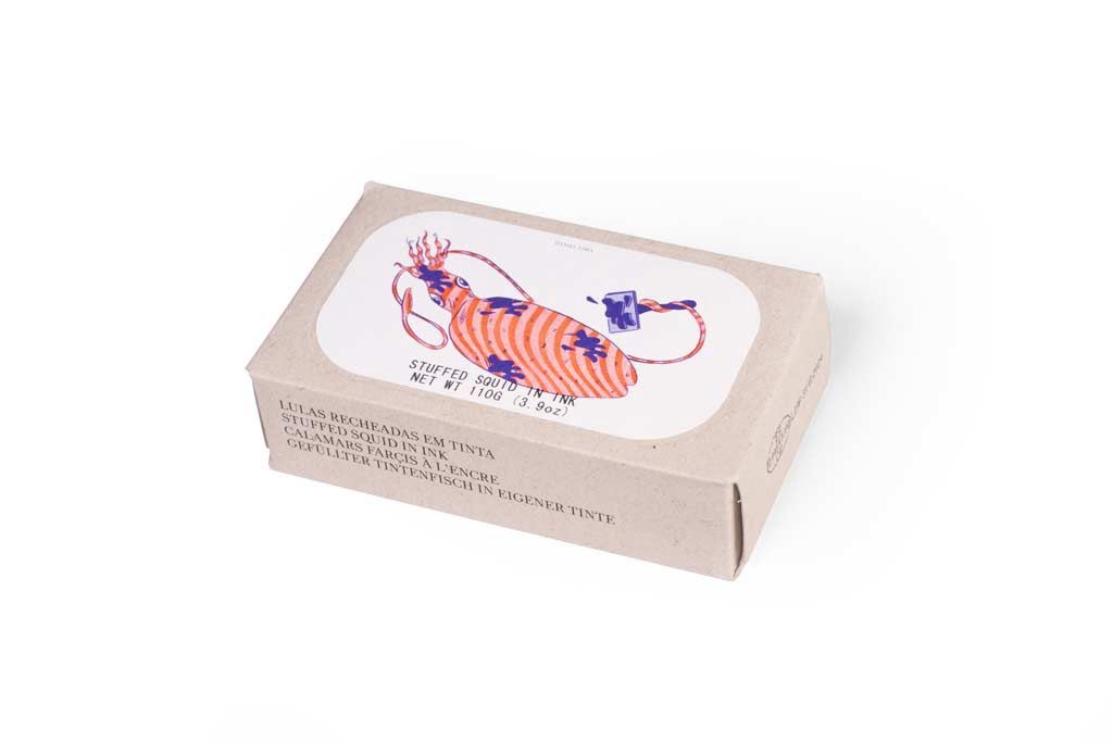 110g Jose Gourmet "Stuffed Squids in Ink"