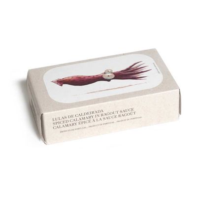 120g Jose Gourmet "Spiced Calamari in Ragout Sauce"