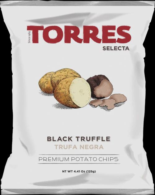 125g Torres Black Truffle Chips