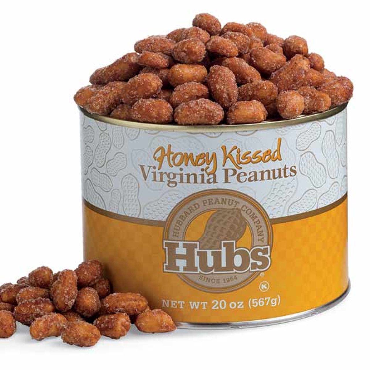 12oz Hubbards Peanuts Honey Kissed