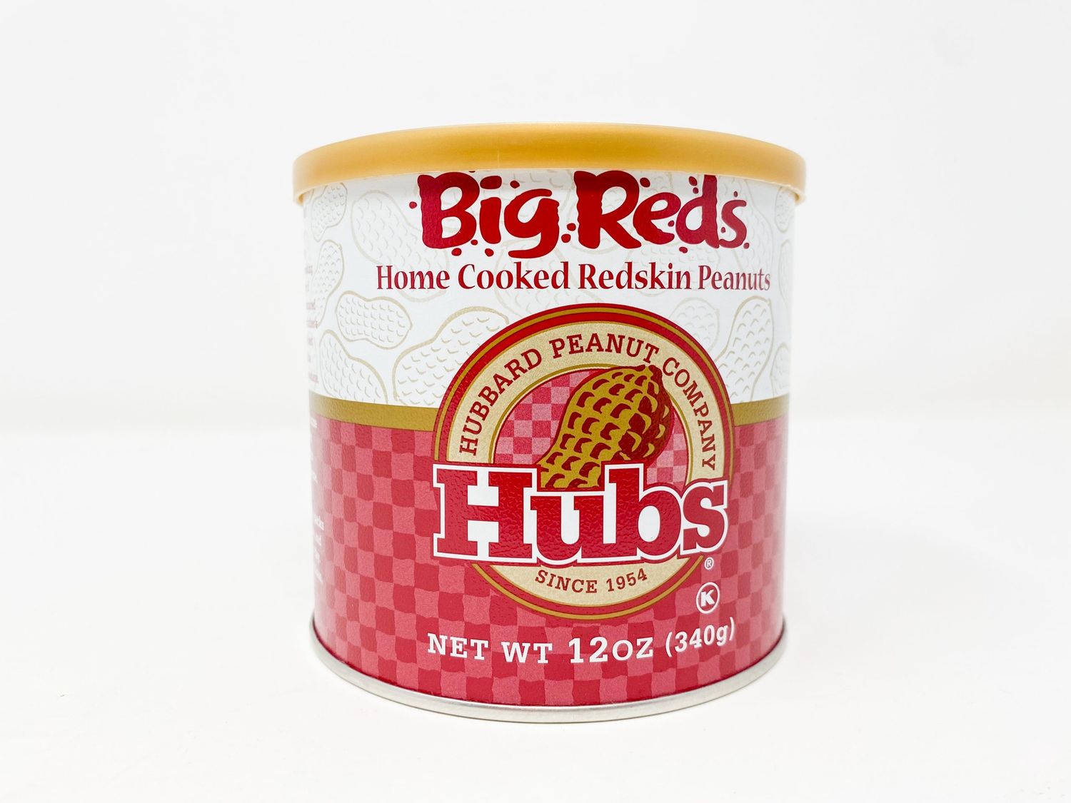 12oz Hubbards Big Reds Salted Peanuts