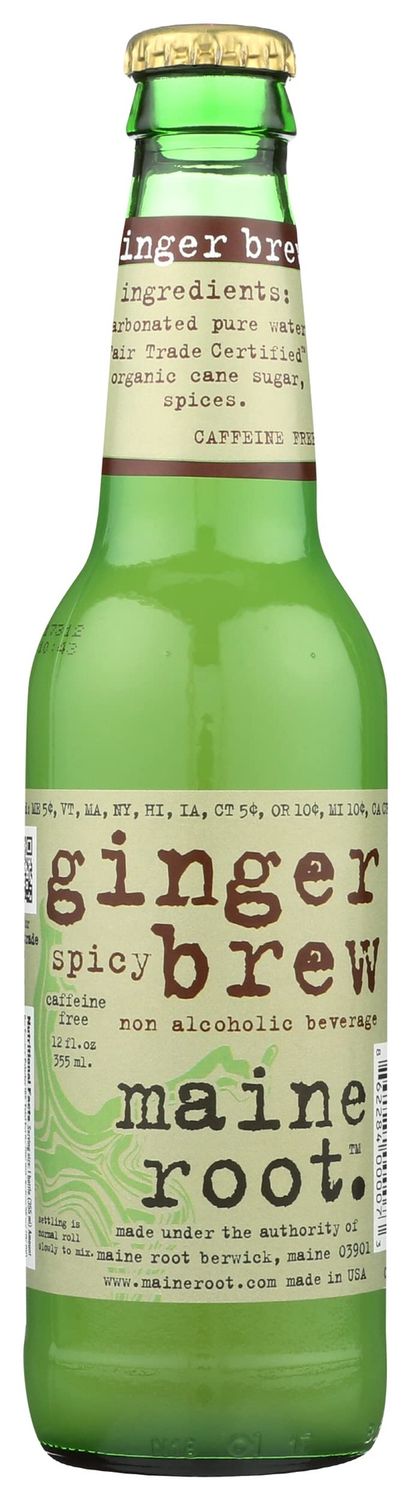 12oz-B Maine Root Ginger Brew