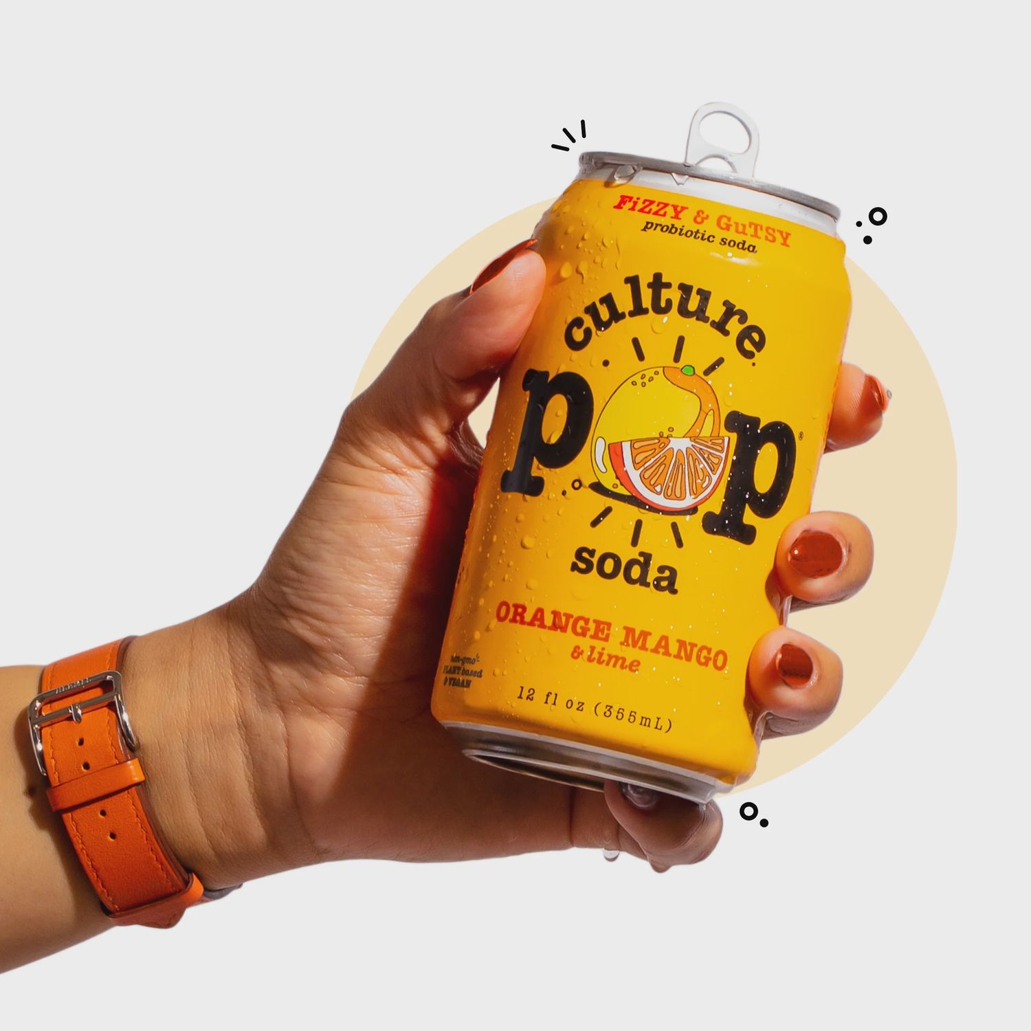 12oz-C Culture Pop Orange Mango Chili &amp; Lime Soda