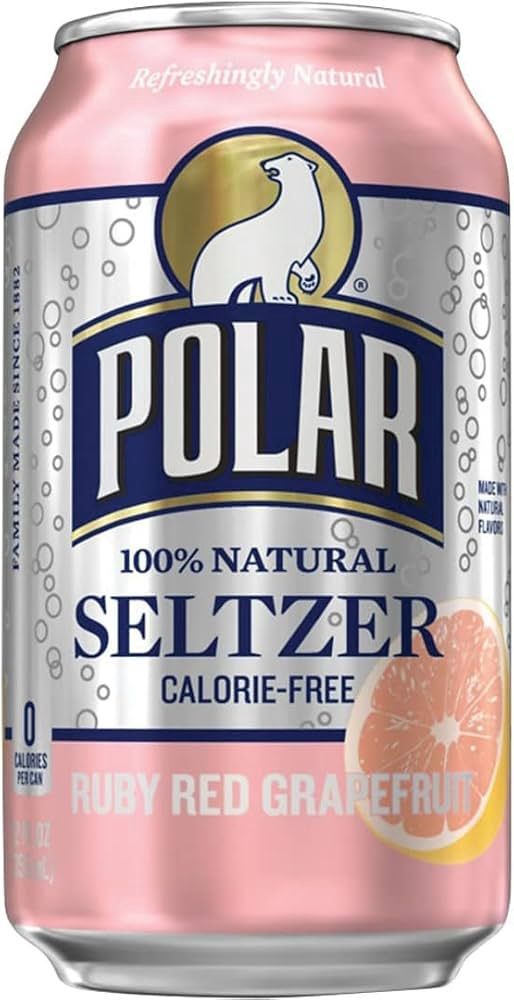 12oz-C Polar "Grapefruit" Seltzer
