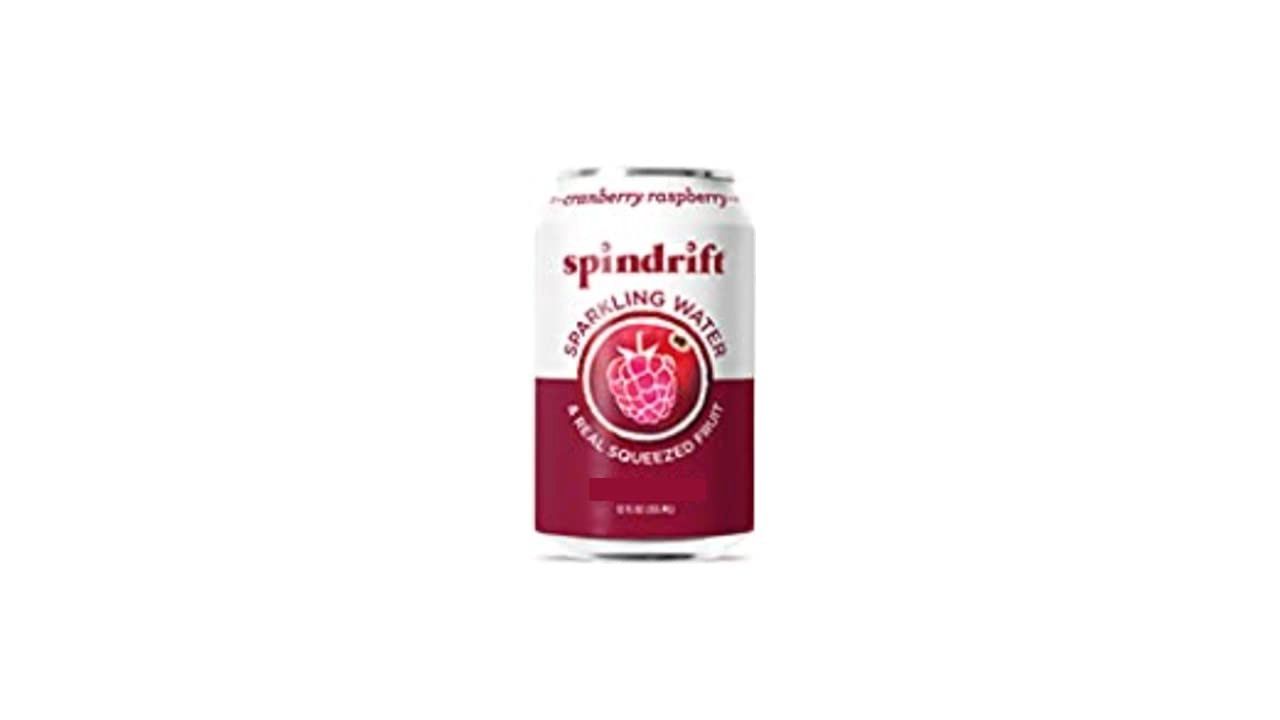 12oz-C Spindrift Cranberry Raspberry Seltzer