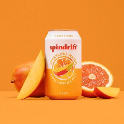 12oz-C Spindrift "Orange Mango" Seltzer