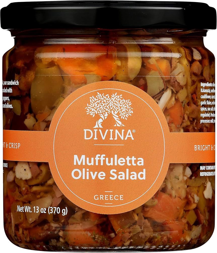 13oz Muffuletta Salad Divina