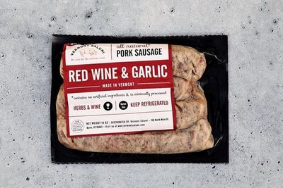 14oz Vermont Salumi Red Wine and Garlic Sausage
