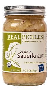 15oz Real Pickles "Organic Sauerkraut"