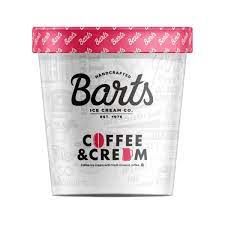 16oz  Bart's Ice Cream "Coffee and Cream"