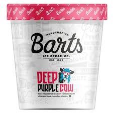 16oz Bart's Ice Cream "Deep Purple Cow"