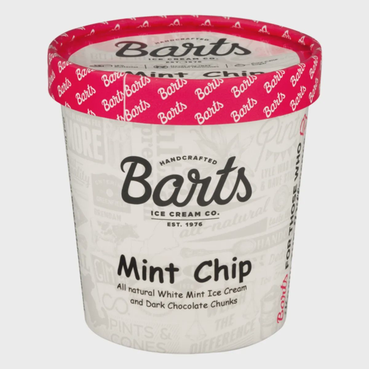 16oz Bart's Ice Cream "Mint Chip"