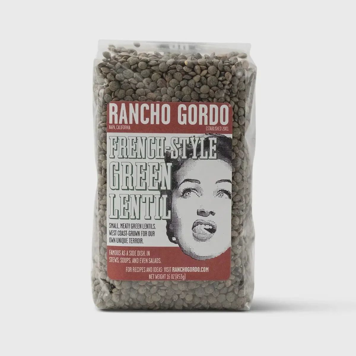 16oz Rancho Gordo "French-Style Green Lentils"