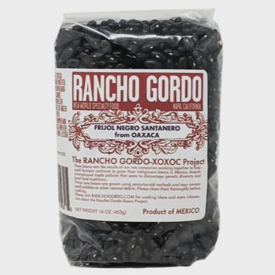 16oz Rancho Gordo "Frijol Negro de Vara Black Beans"