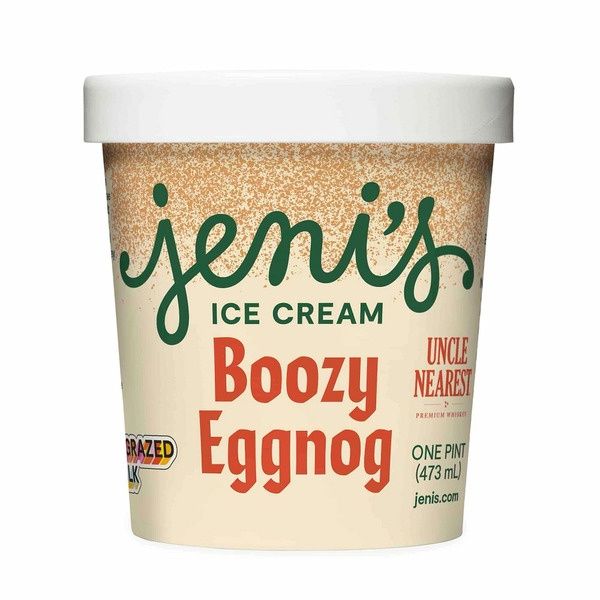 16oz Jeni's Ice Cream "Boozy Eggnog"