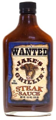 15.5oz Jake's Grilling Wanted Steak Sauce
