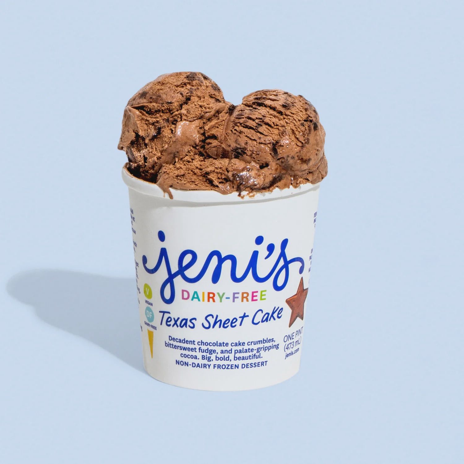 16oz Jeni's Ice Cream "Texas Sheet Cake"