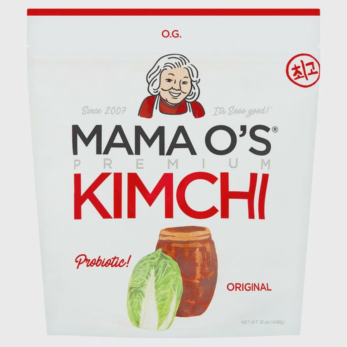 16oz Mama Os "Premium Kimchi"