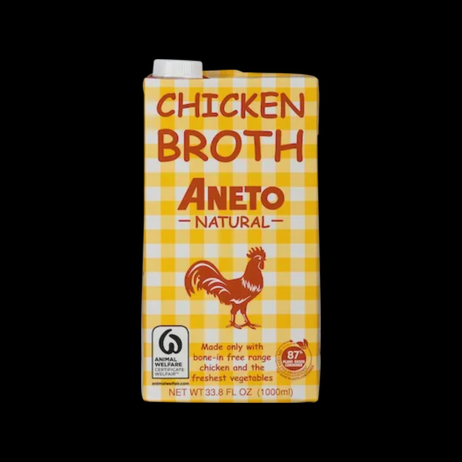 1L Chicken Broth Aneto