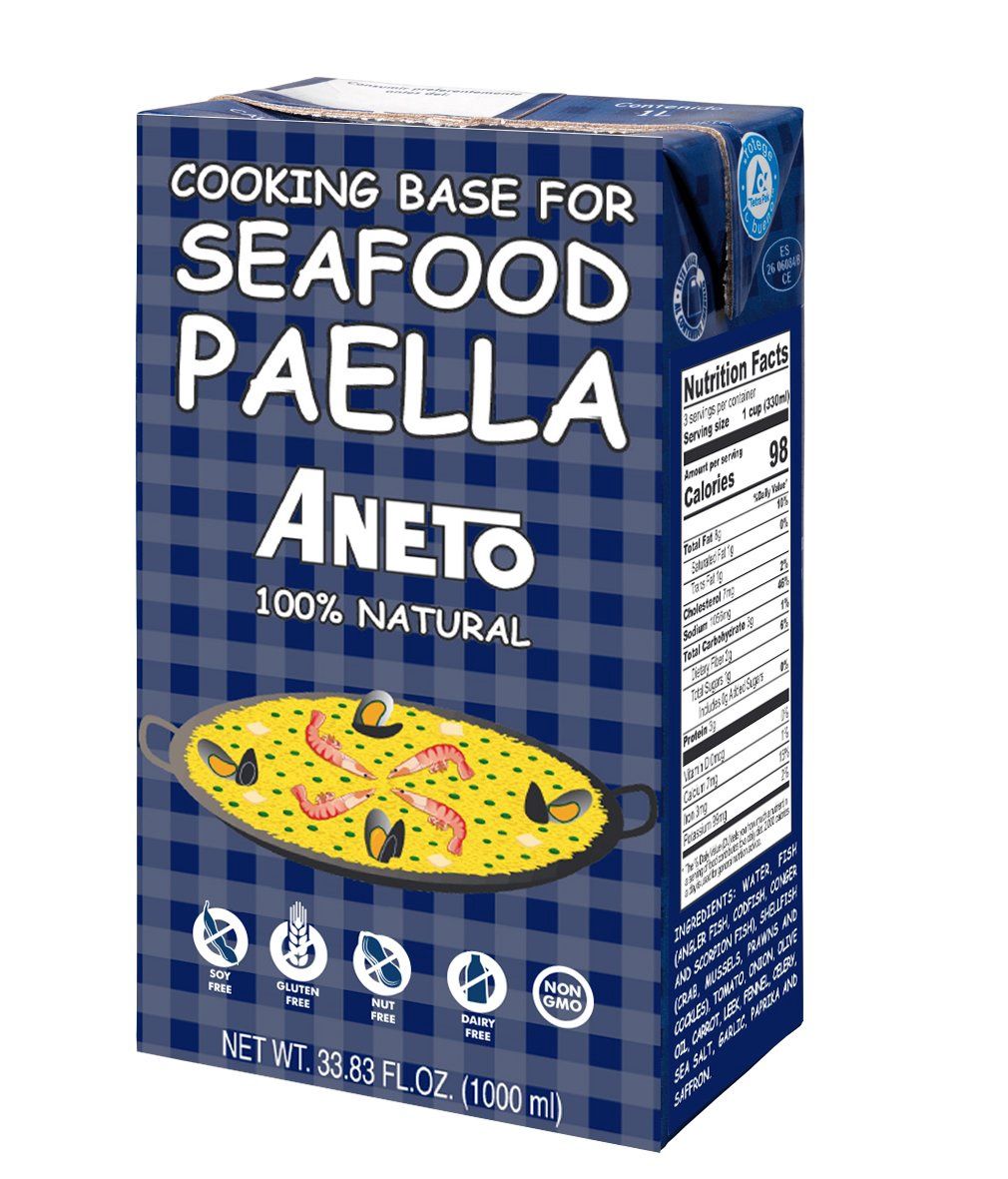 1L Paella Broth Aneto