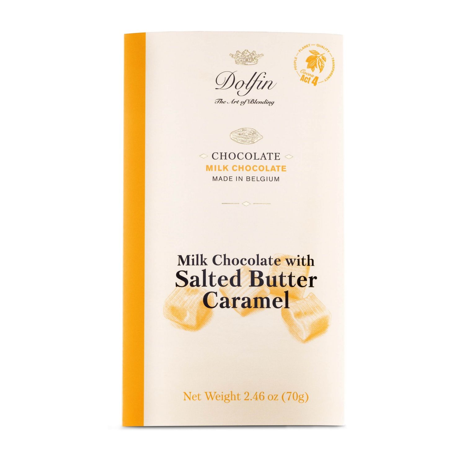 2.5oz Dolfin Milk Bar with Salted Butter Caramel