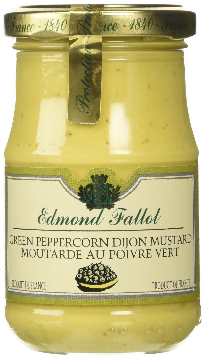 210g Fallot Green Peppercorn Mustard