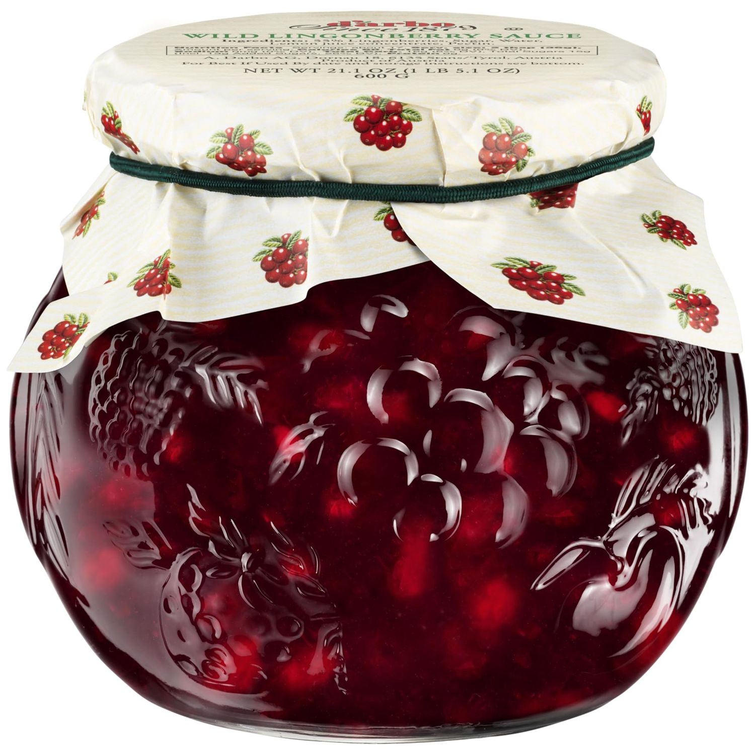 21oz Darbo Wild Lingonberry Preserves Large