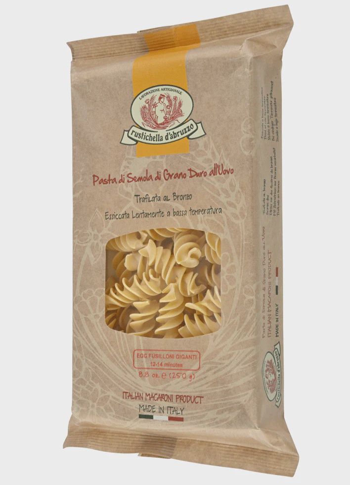 250g Rustichella "Giganti Egg Fusilloni"