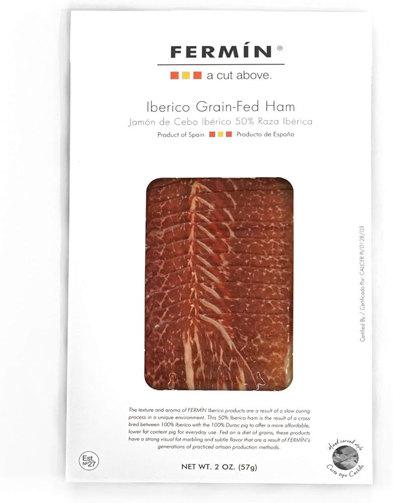 2oz Jamon Iberico Sliced Fermin (white package)