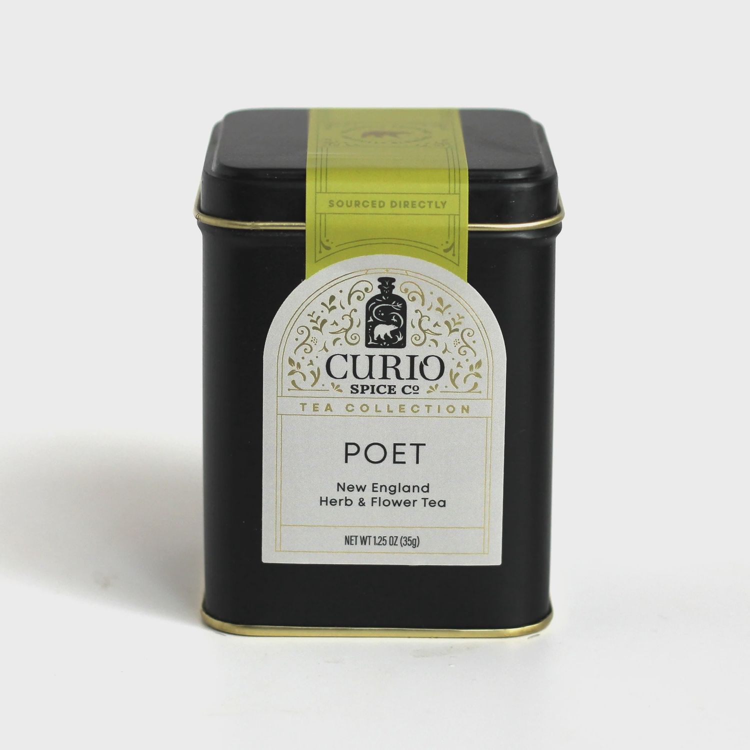 3.2oz Curio Spice Co "Poet" Loose Leaf Tea Tin