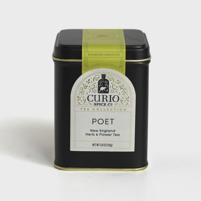 3.2oz Curio Spice Co "Poet" Loose Leaf Tea Tin