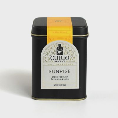 3.2oz Curio Spice Co "Sunrise Tea" Loose Leaf Tea Tin