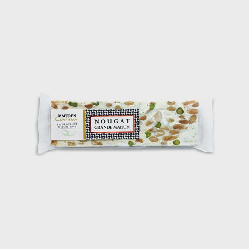 3.5oz Maffren Nougat w pistacchios and almonds