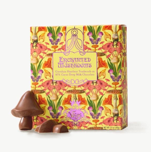 3.9oz Vosges "Enchanted Mini Mushrooms" Milk Chocolates